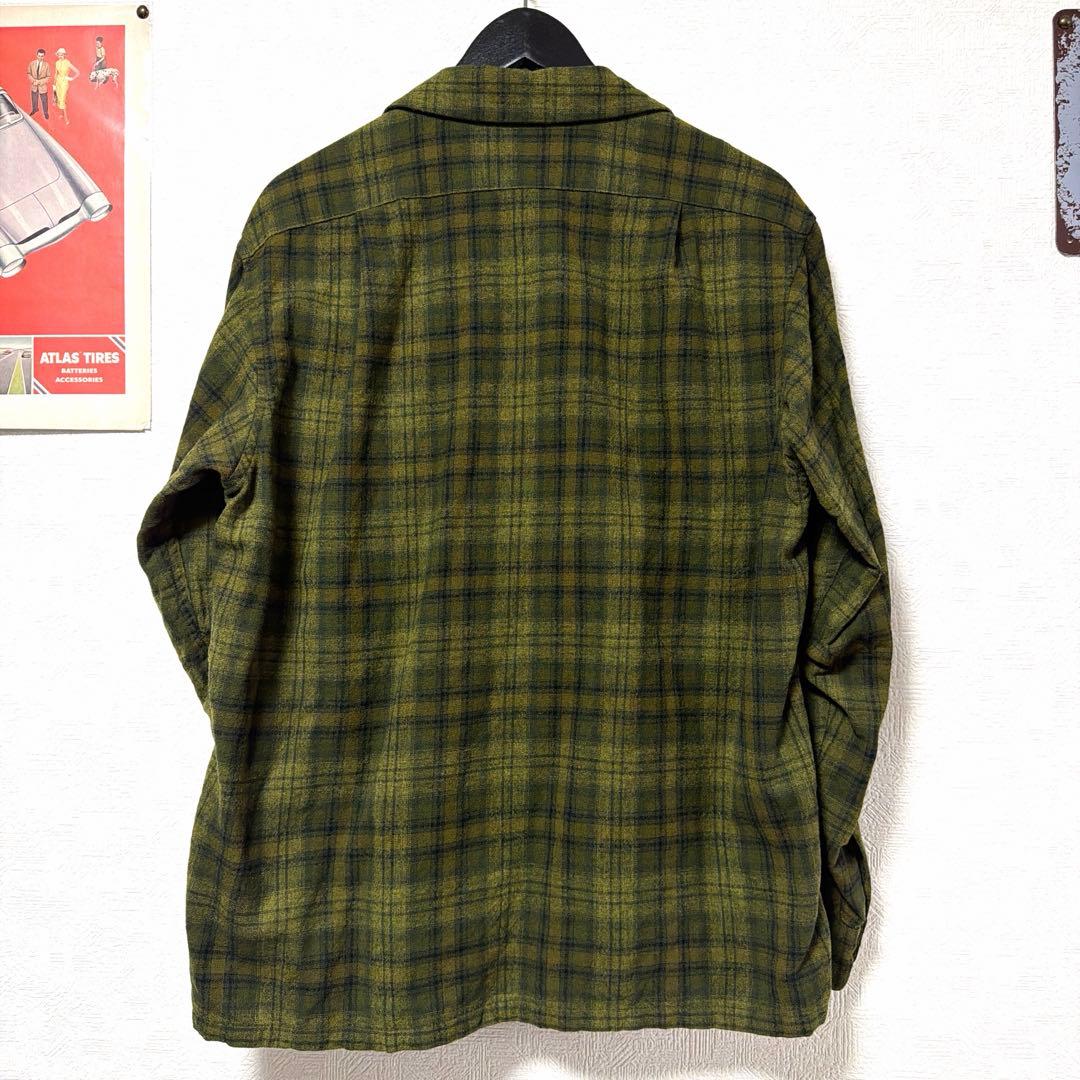 超希少 60s ペンドルトン PENDLETON 開襟 ウール ボードシャツ - メルカリ