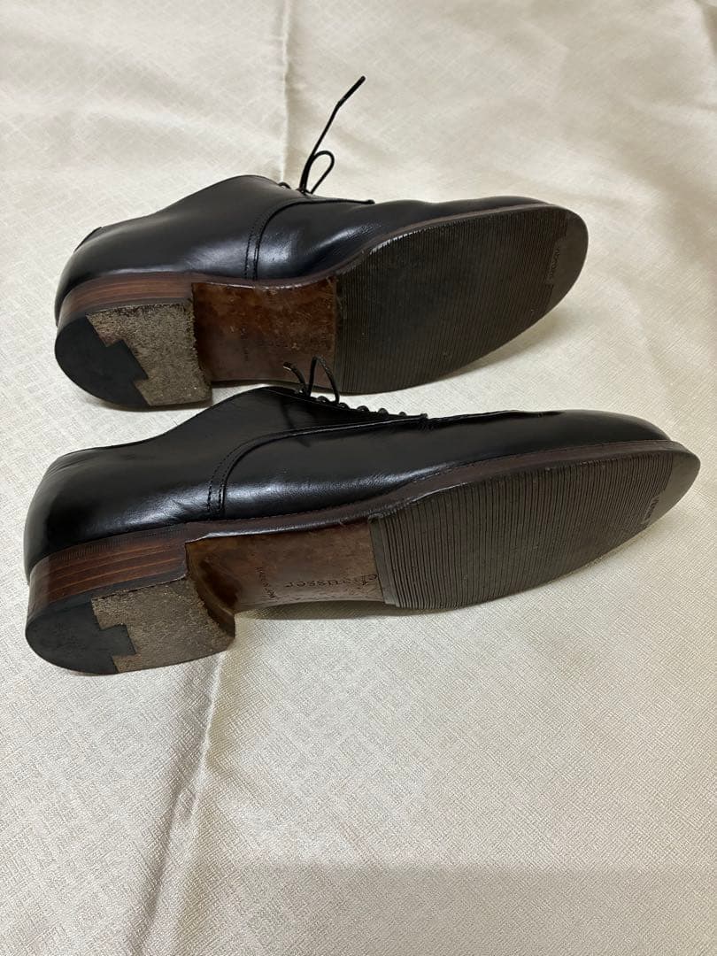 ショセ モカ ハントダービー Uチップ 25 ドレスシューズ ストレートチップ