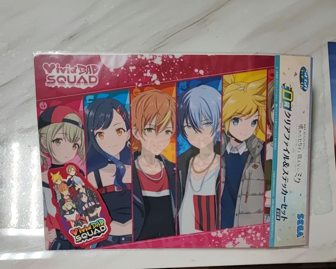 VividBAD SQUAD クリアファイル A4サイズ - メルカリ