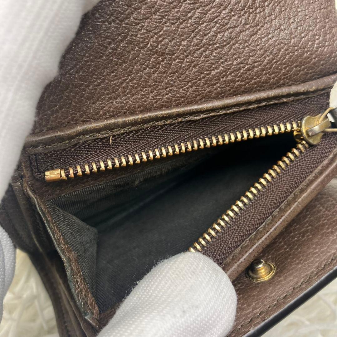 スイカ様✨グッチ 三つ折り財布 オフィディア マーモント シェリー