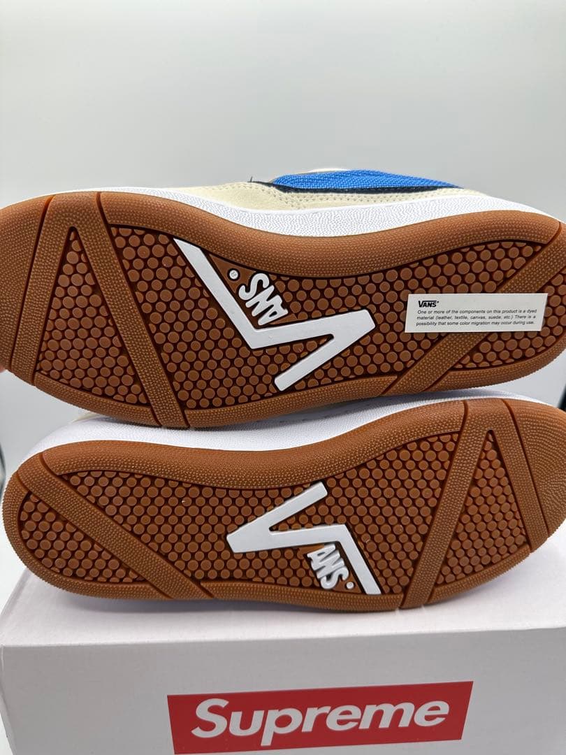 Supreme × Vans Speed \"Blue\" 28/5cm