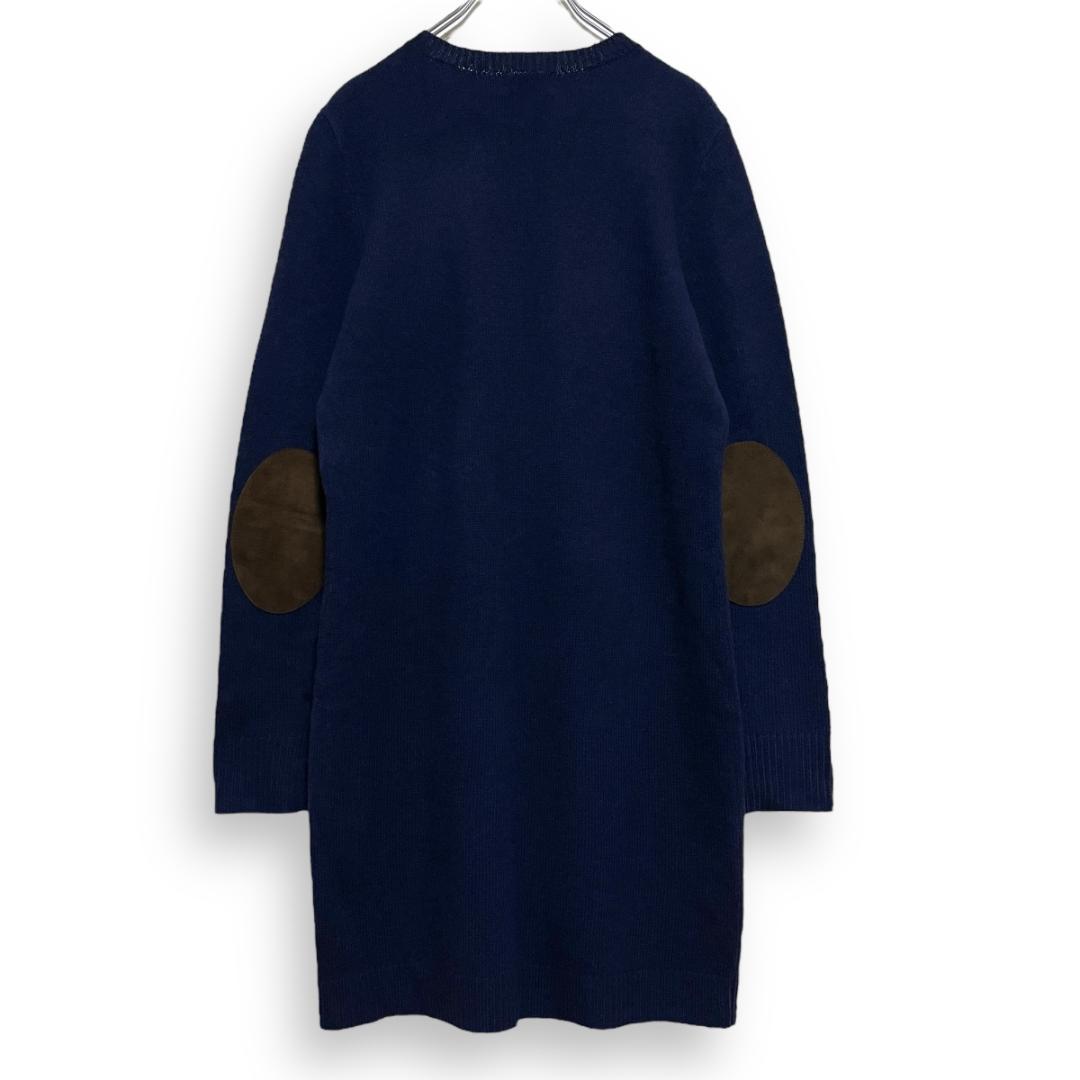 POLO ポロ ラルフローレン エルボーパッチ カシミア ニット ワンピース