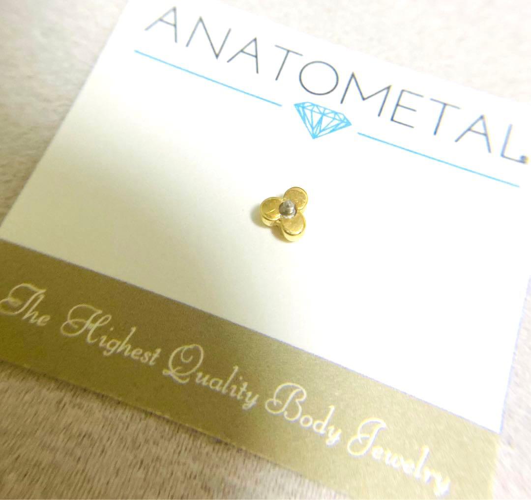 アナトメタル トゥリビーズ エンド 16G K18 2mm ANATOMETAL 買う
