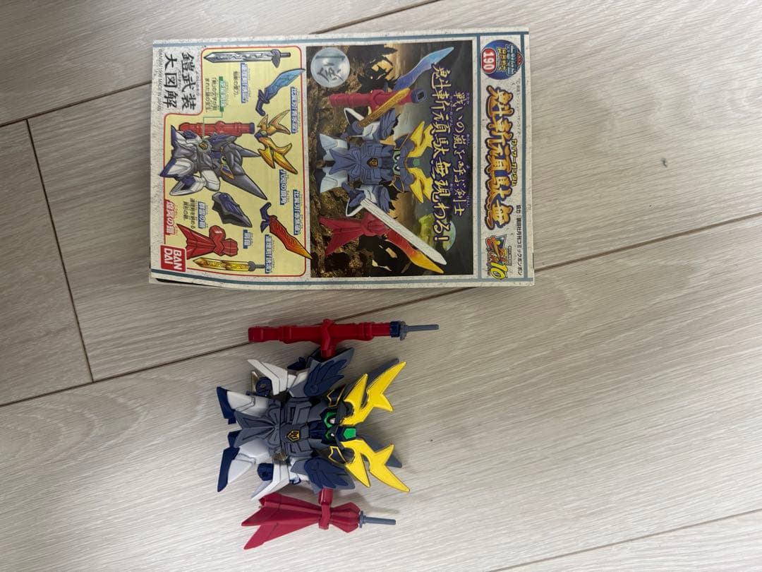 新SD戦国伝 天星七人衆 10体セット 組み立て 墨入れ済み 説明書有