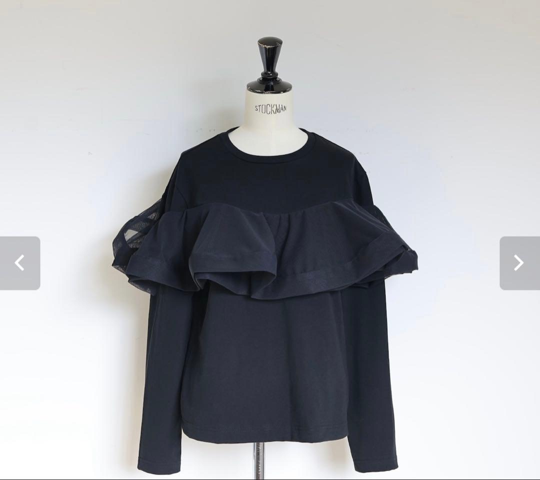 ジプソフィア チュールロングTEE ブラック - メルカリ