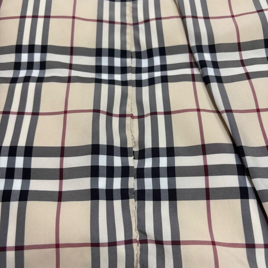 バーバリーロンドン ダウンコート ノバチェック フード収納 2WAY