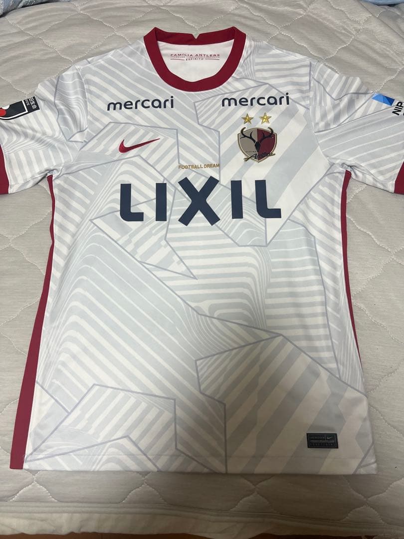 2022 鹿島アントラーズ　アウェイ　レプリカサッカーユニフォーム　鈴木優磨 NIKE 鹿島アントラーズ 2023 ユニフォーム アウェイ 半袖 レプリカ #40