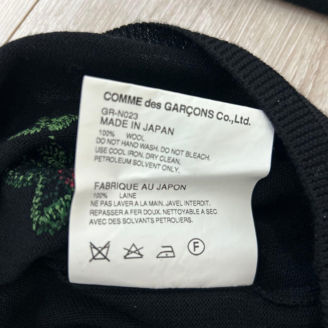 COMME des GARCONS コムデギャルソン 花柄刺繍ニット - メルカリ