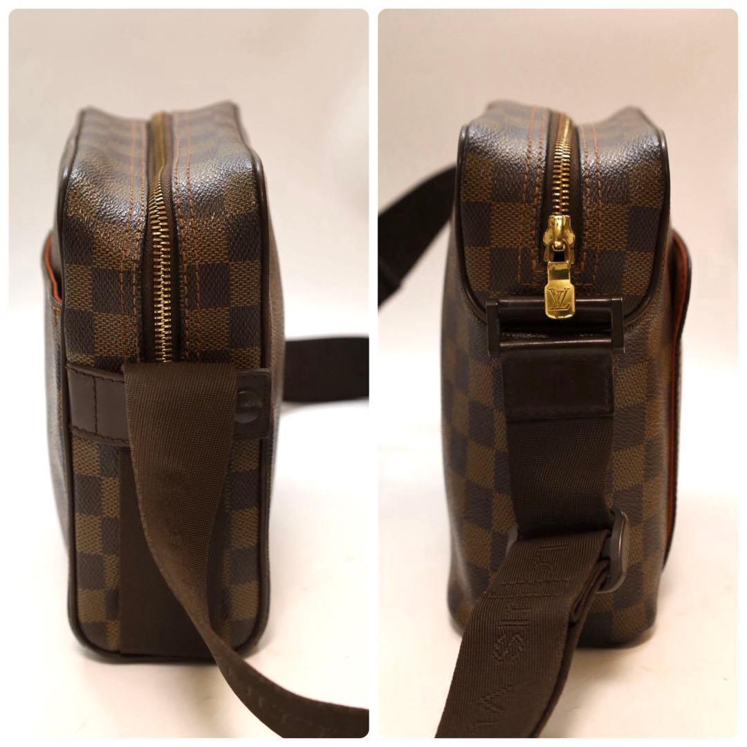 美品❗❗✨】 ルイヴィトン ダミエ オラフPM ショルダーバッグ レザー