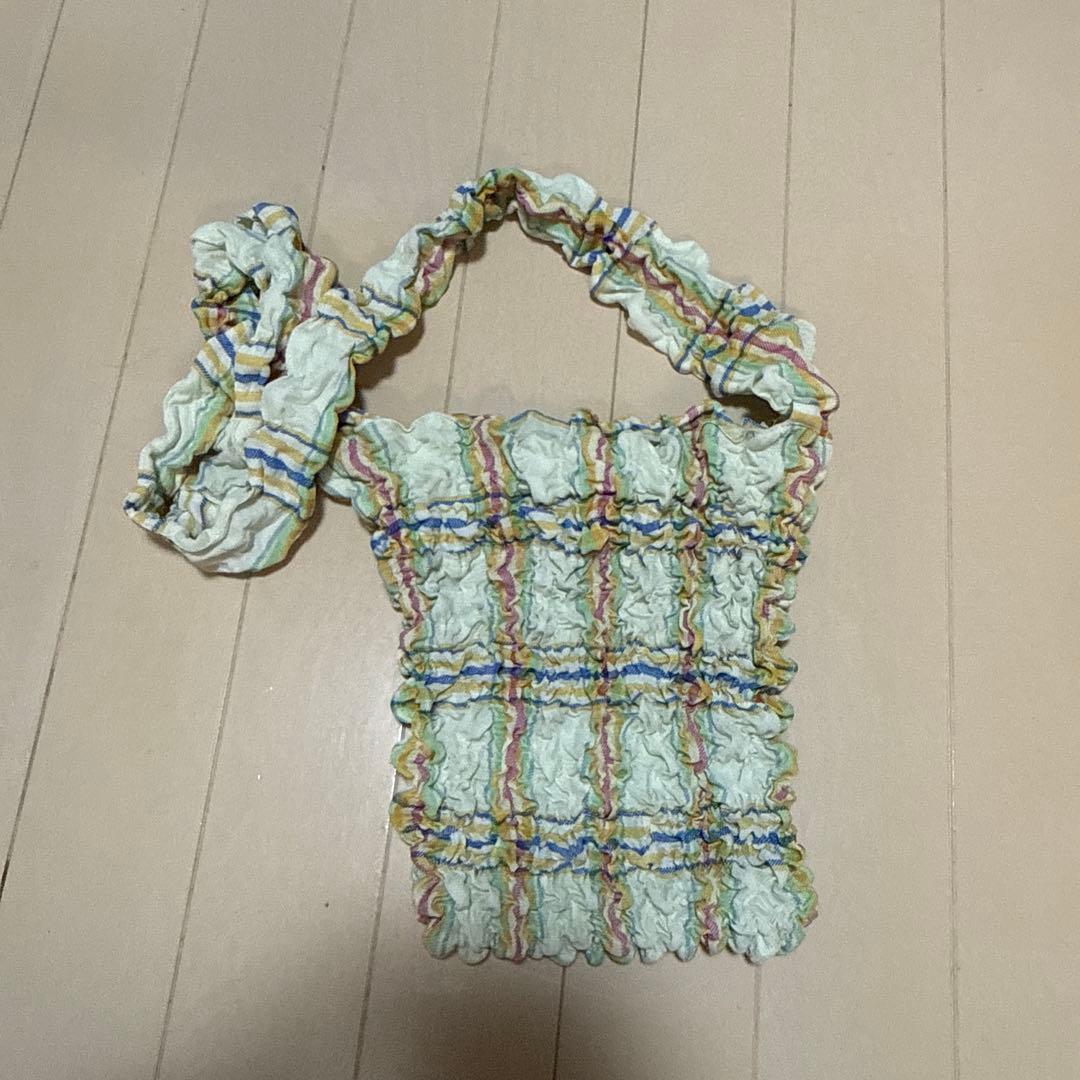 美品】MASU ポップコーンバッグ 22SSグリーン POPCORN BAG - メルカリ