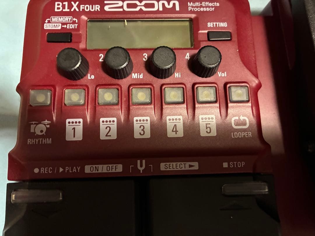 ZOOM B1X FOUR マルチエフェクトプロセッサー - メルカリ