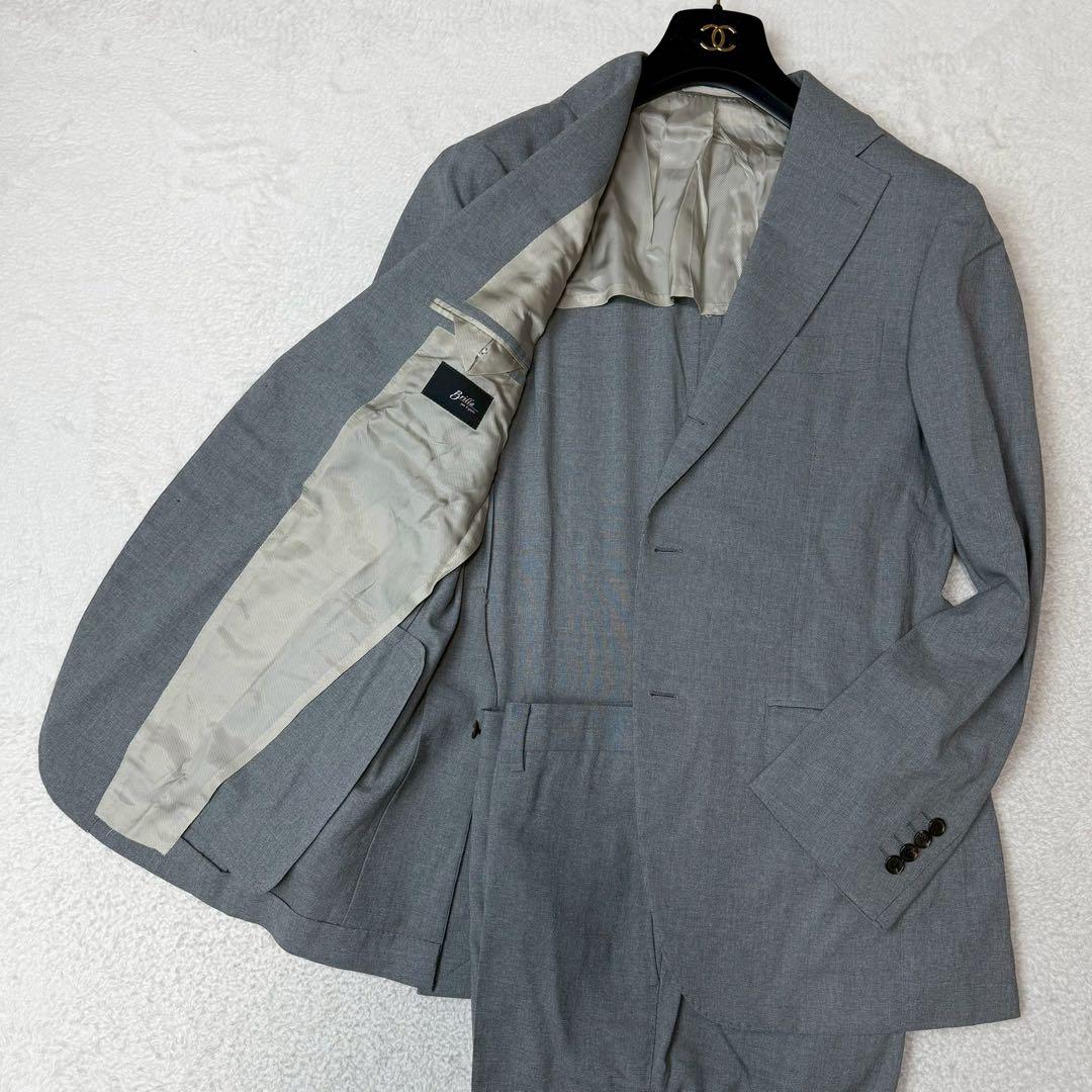 ブリッラペルイルグスト スーツ セットアップ ビジネス 日本製 Lサイズ