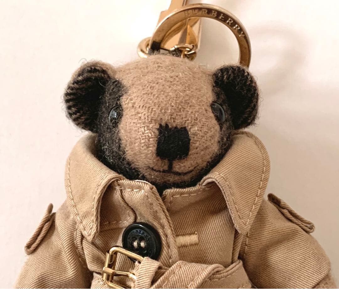 BURBERRY テディベア トーマス キーホルダー キーチャーム キーリング