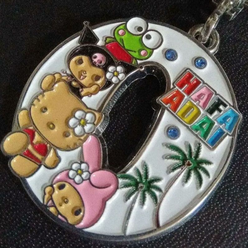 グアムサイパン ガングロ 日焼け ハローキティちゃん キーホルダー