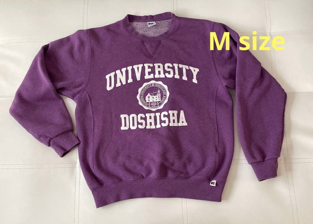 ZOZO 関西六大学コラボ 同志社大学 カレッジロゴ コラボスウェット