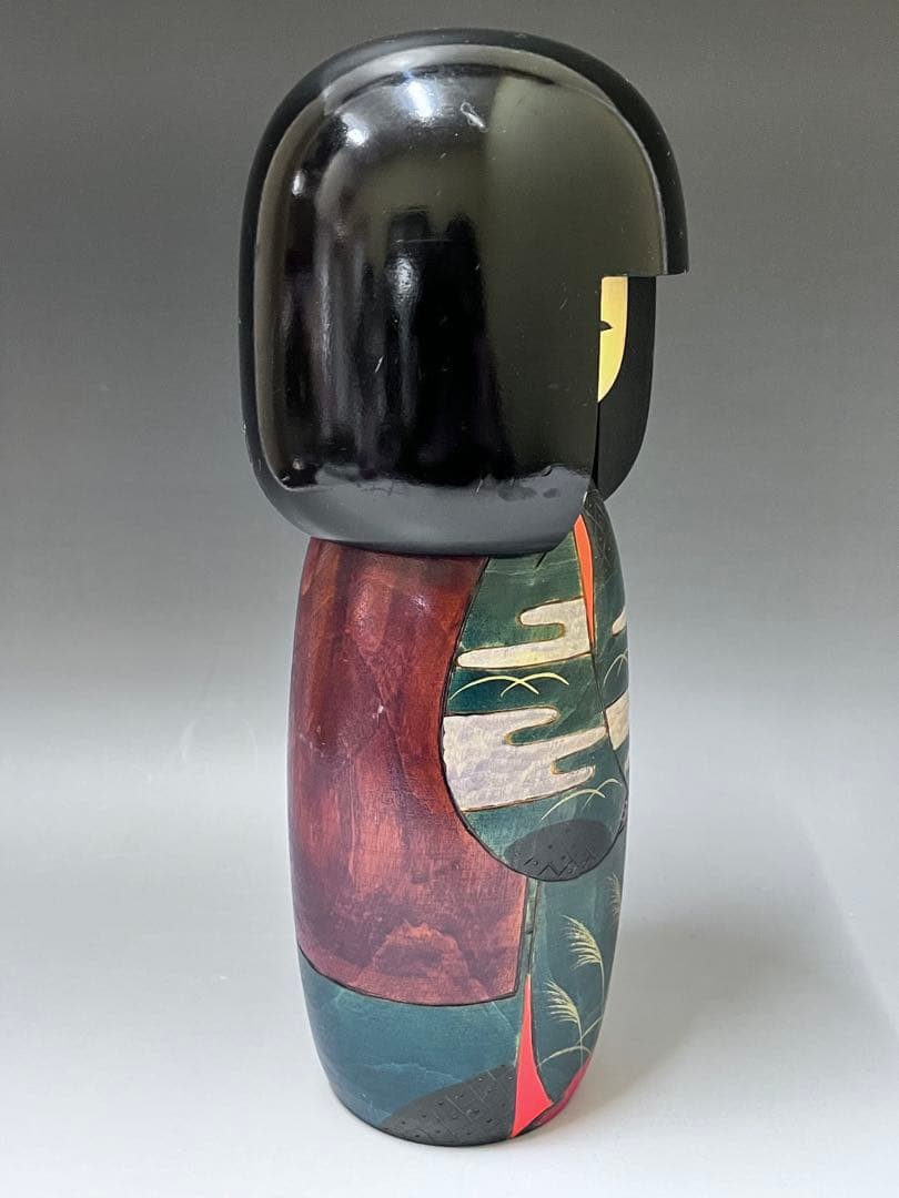 C574 こけし 宮川邦夫 創作こけし 内閣総理大臣賞受賞 伝統こけし 日本