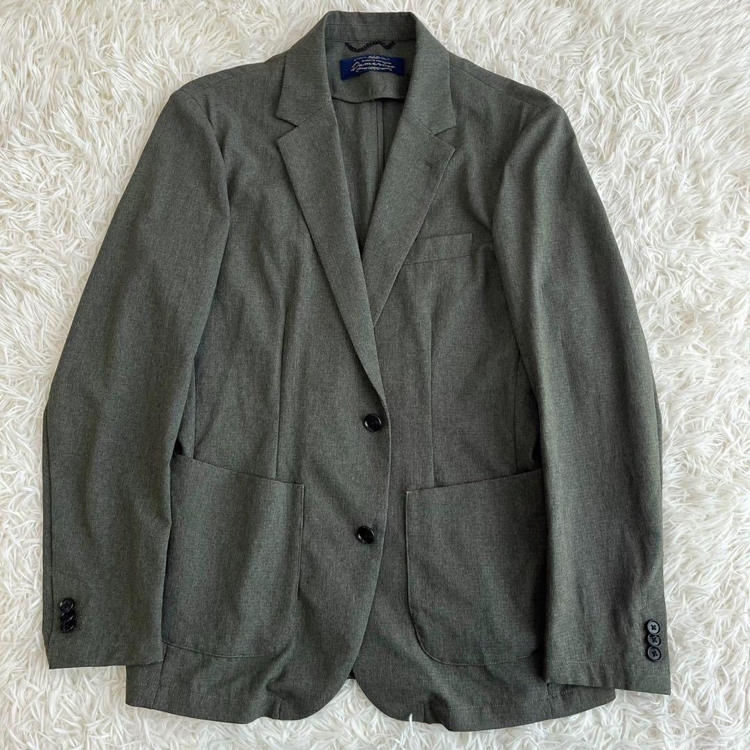 ナノユニバース セットアップ カジュアルスーツ ダメリーノ カーキ