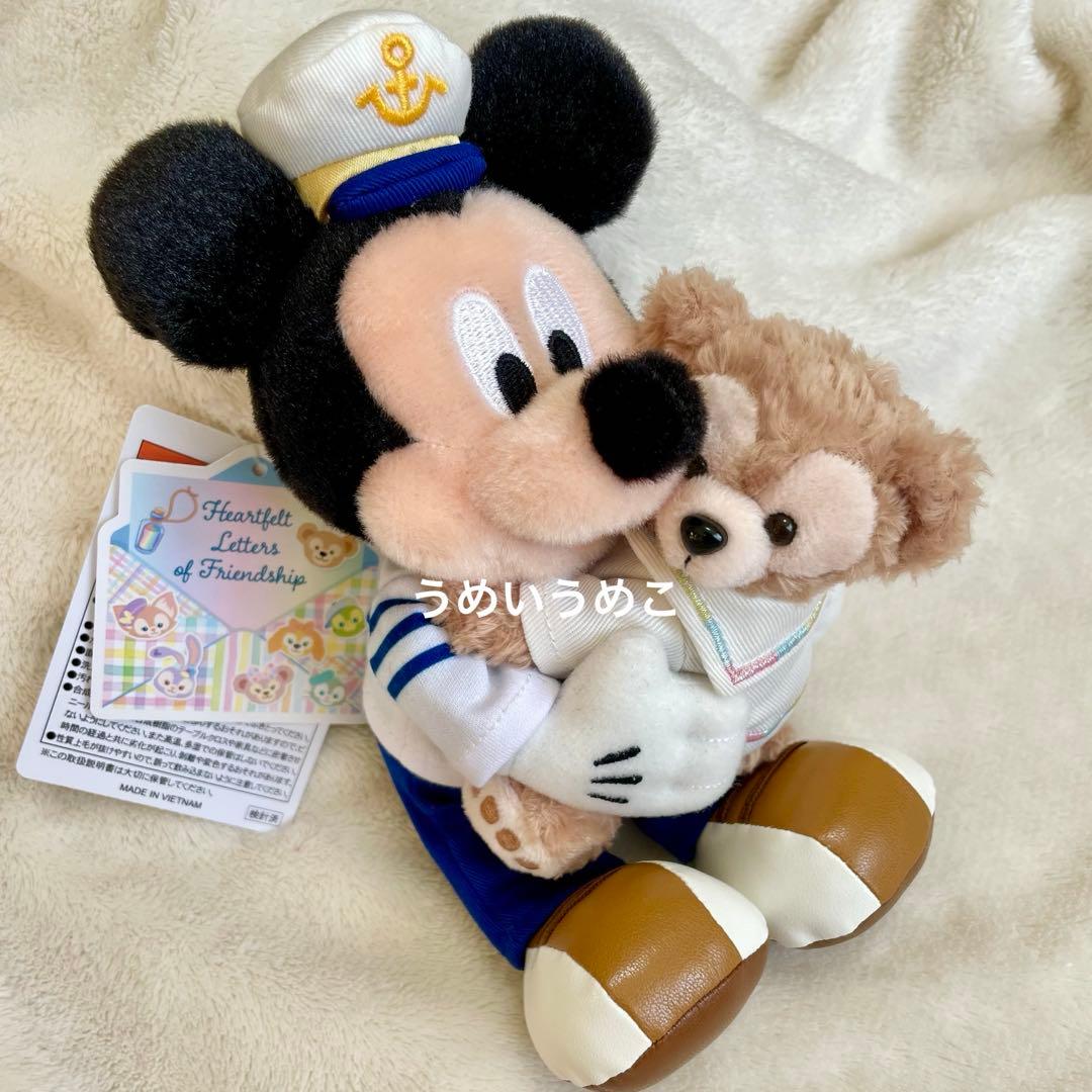 東京ディズニーシー ダッフィー ミッキー 20周年 ぬいぐるみバッジ 東京ディズニーシー ダッフィー 20周年 ぬいぐるみバッジ ミッキー