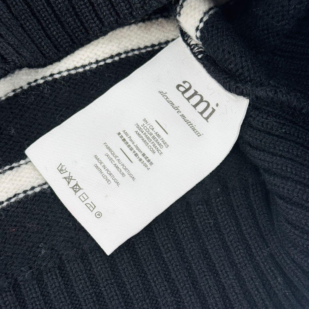 AMI PARIS アミパリス ファネルネック タートルセーター - メルカリ