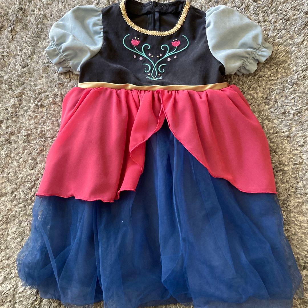 cottoli コトリ バースデイ ディズニー アナ雪 アナ ワンピース 110