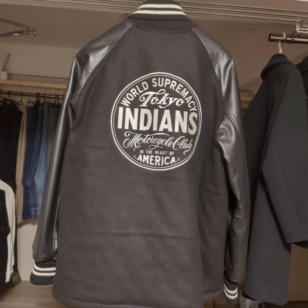 Tokyo Indians MC Varsity Jacket 黒 XL - メルカリ