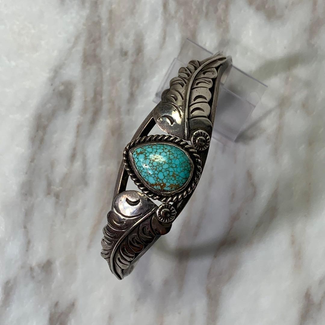 Arnold Goodluck ターコイズバングル STERLING刻印 - メルカリ