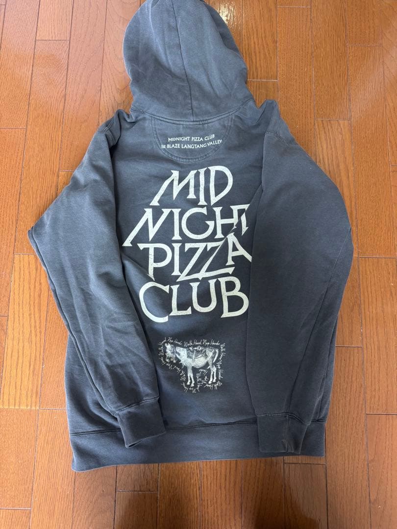 MIDNIGHT PIZZA CLUB パーカーM - メルカリ