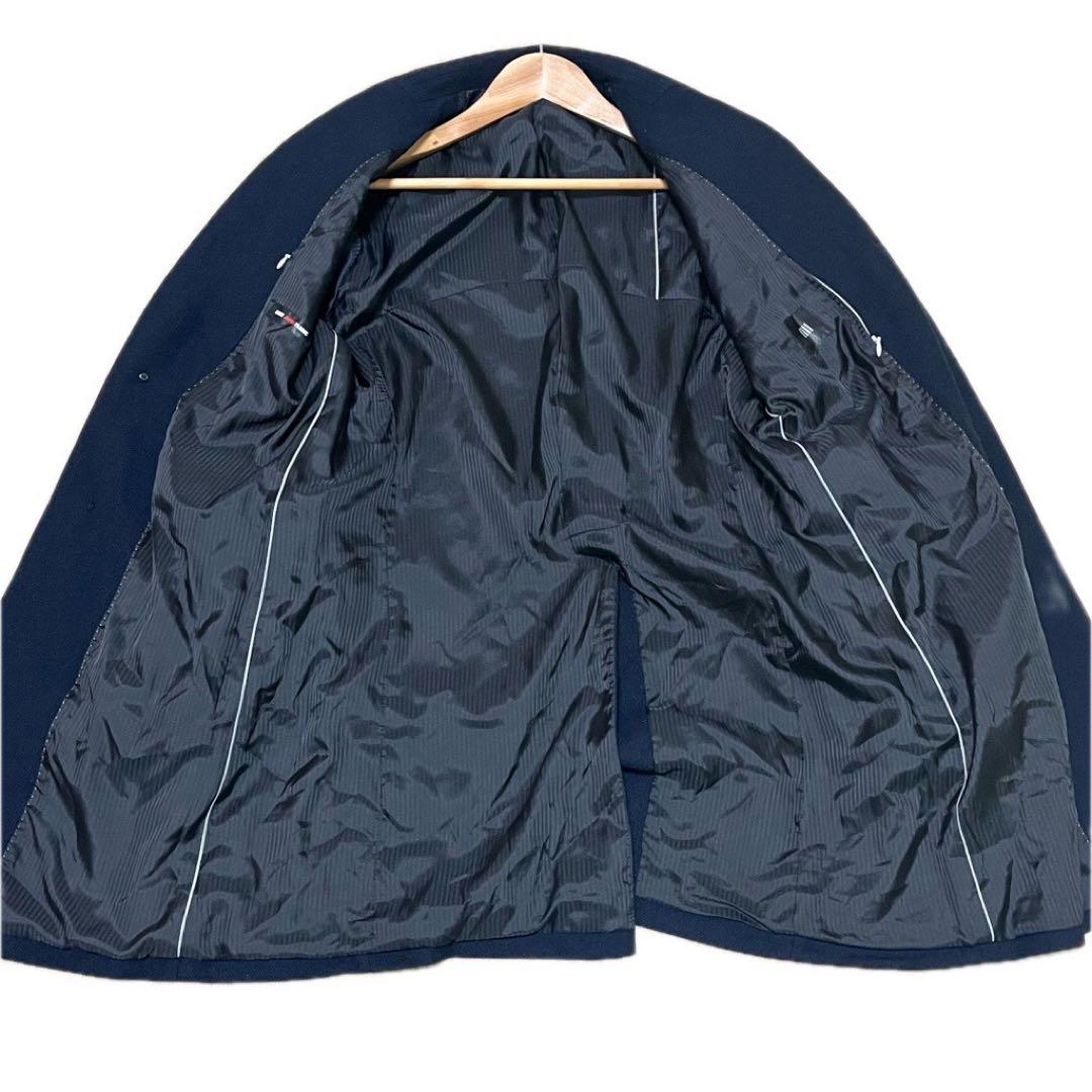 ✨美品✨SUIT SELECT 尾州ウール ヘリンボーン チェスターコート LL