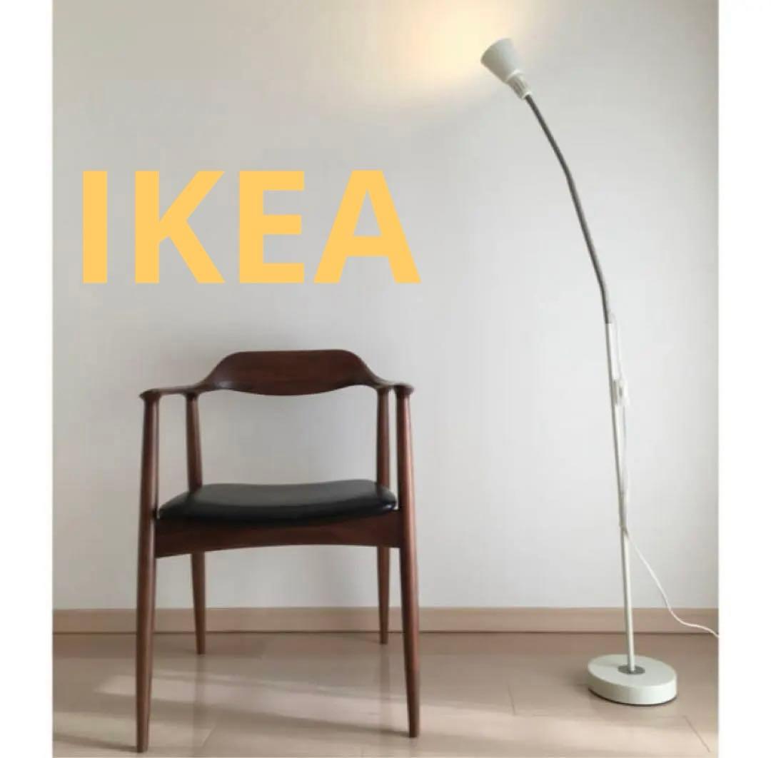 IKEA スタンドライト フロアランプ シルバー - メルカリ