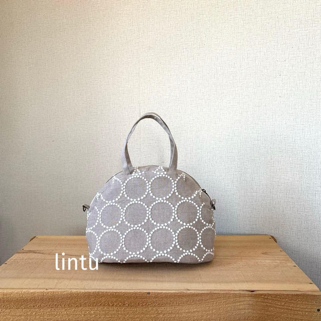 ハンドメイド＊tambourineボストンバッグ　　minaperhonen minä perhonen tambourine toast bag ブランドの定番として作り続けて