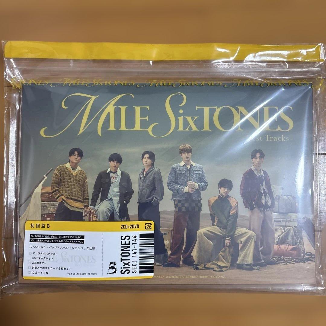 MileSixTONES Best Tracks 初回盤B(2CD+2DVD) - メルカリ