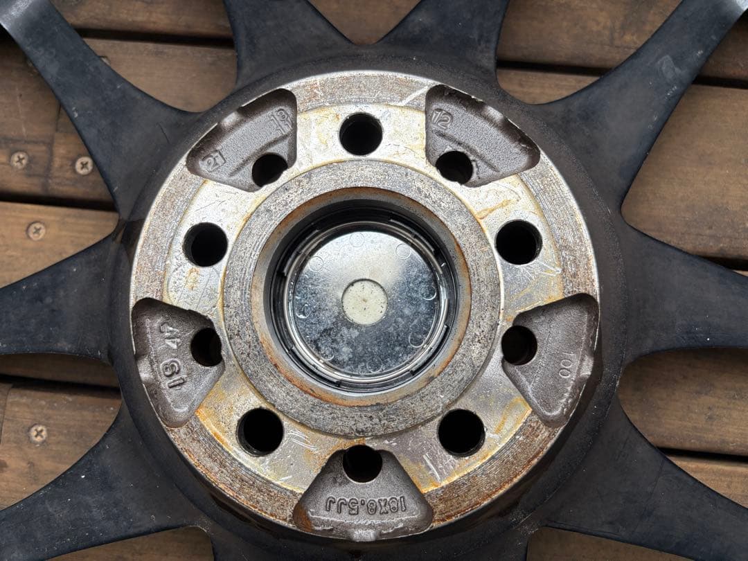 ワークエモーション極18 8.5J +47 ホイールのみ2本　PCD100 5穴