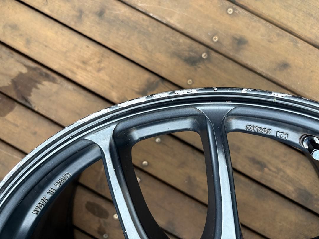 ワークエモーション極18 8.5J +47 ホイールのみ2本　PCD100 5穴