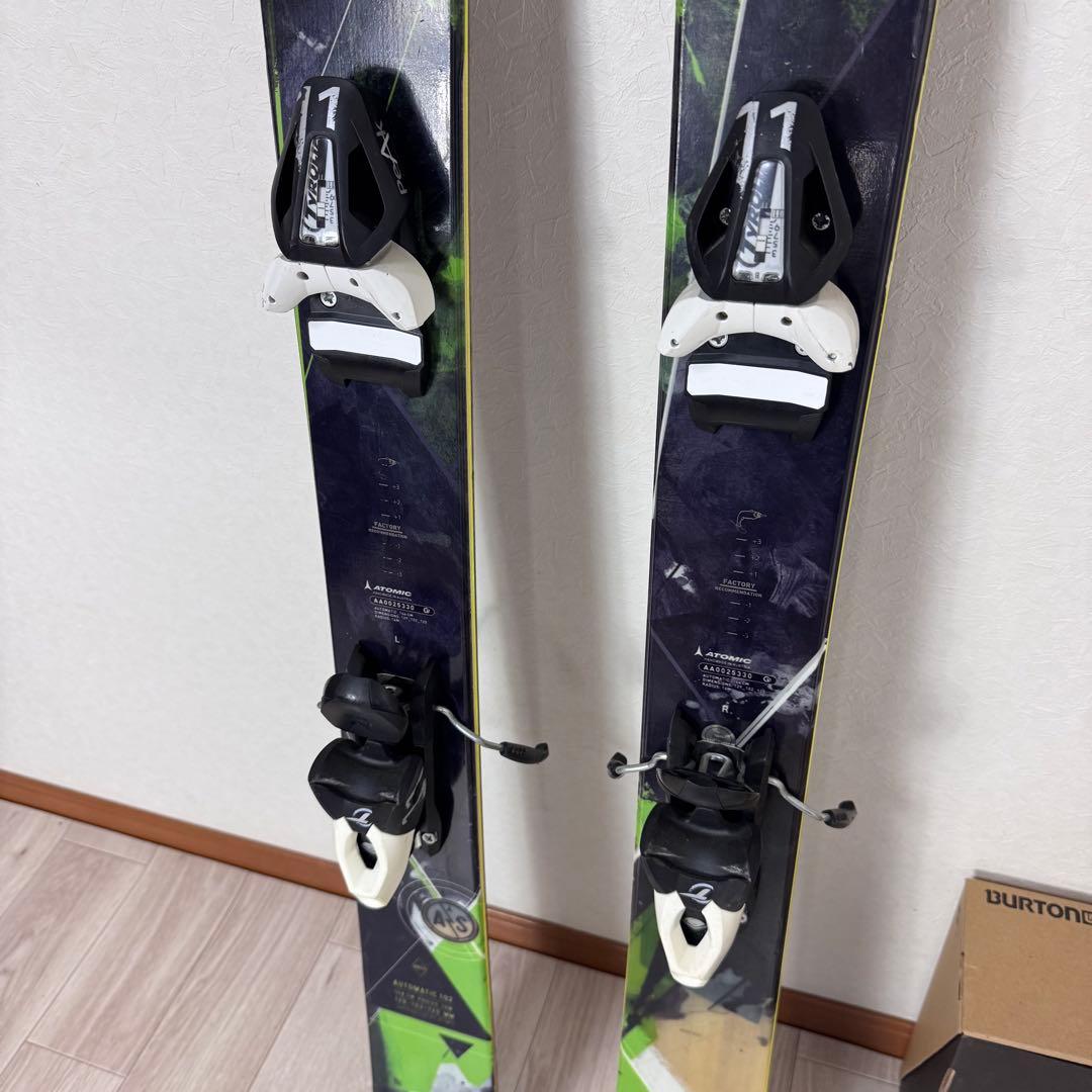アトミック AUTOMATIC 102 スキーセット - メルカリ