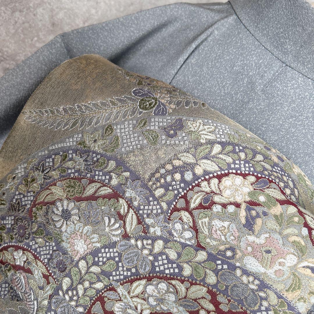 訪問着フルセット 辻ヶ花 着物 正絹 水色 華やか 入学式 卒業式