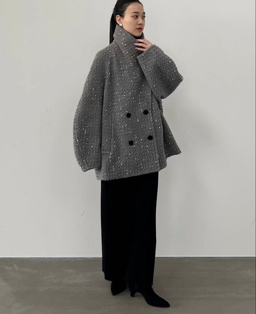 MINAMI TANAKA×CLANE OVER TWEED COAT 0サイズ - メルカリ