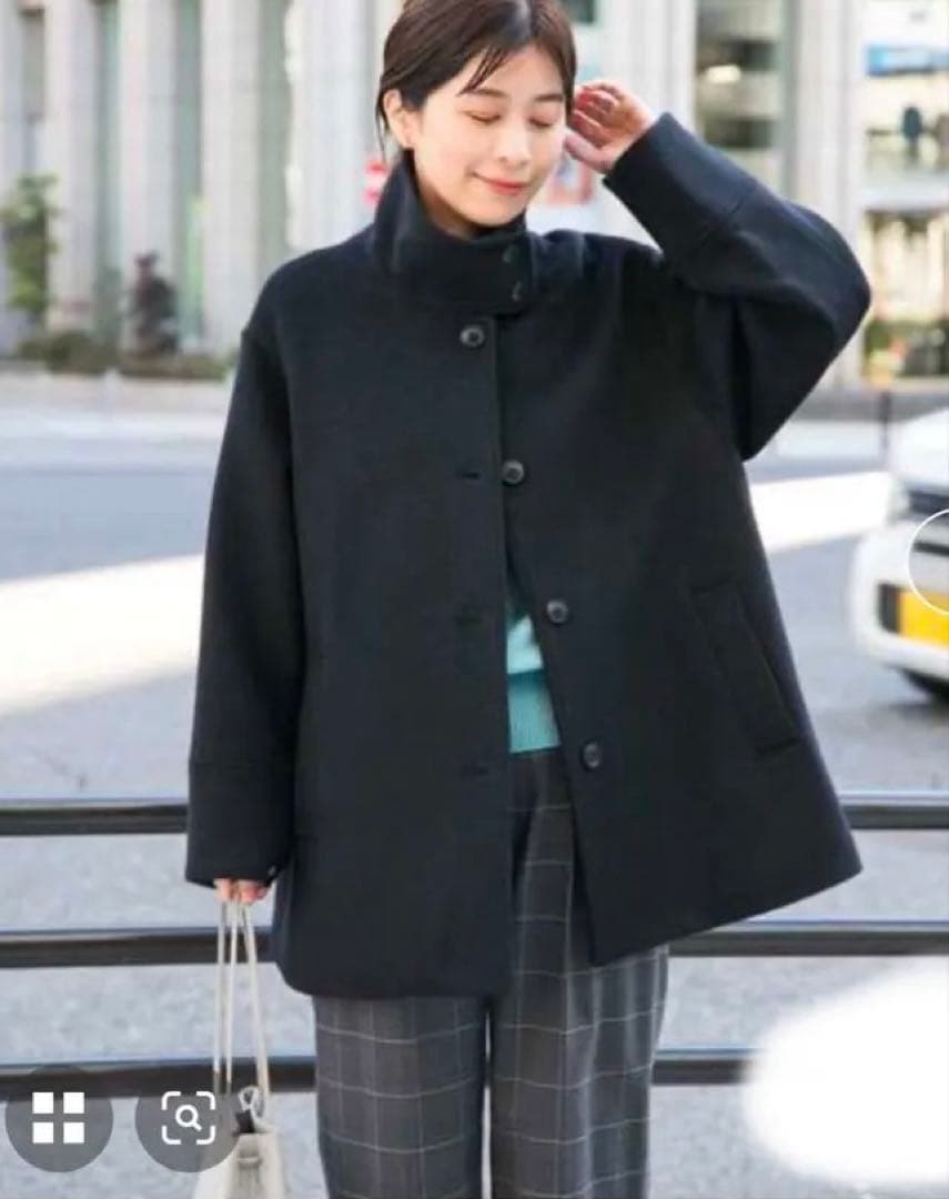 K*）様 URBAN RESEARCH DOORS スタンドカラーショートコート URBAN RESEARCH DOORS（アーバンリサーチドアーズ） コート アウター