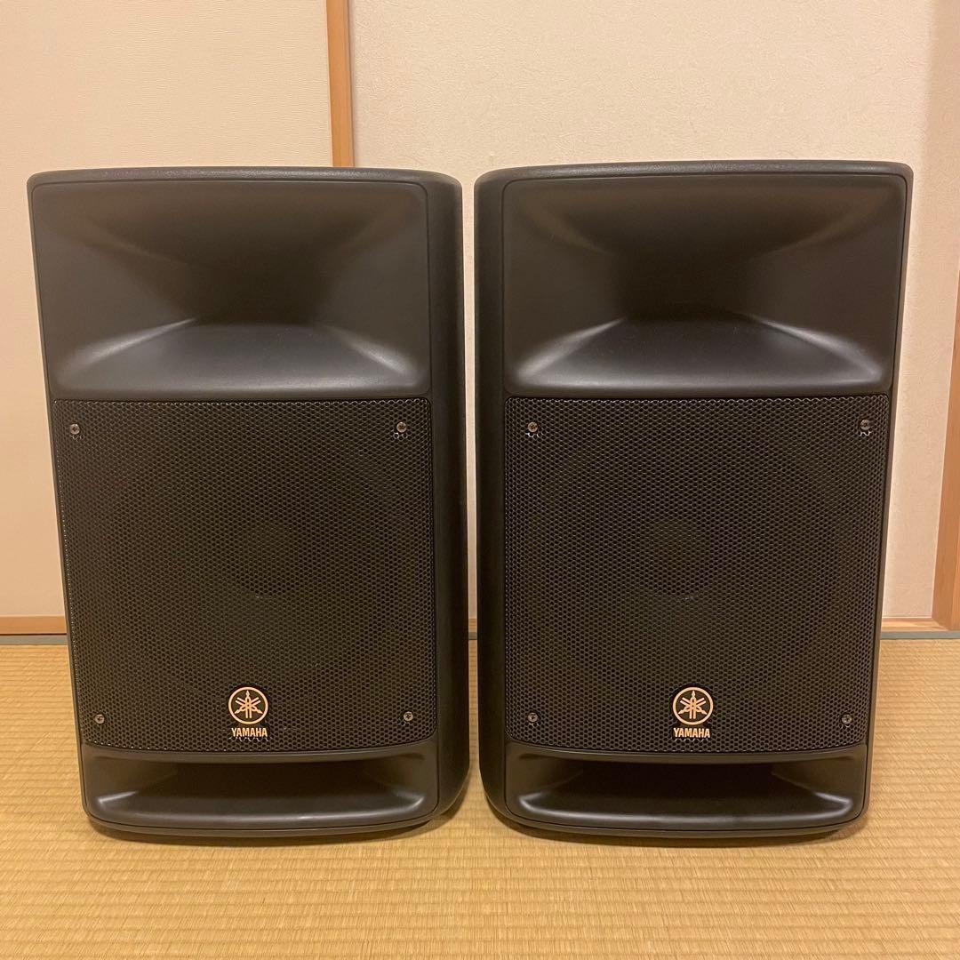 YAMAHA MSR250 パワードスピーカー ヤマハ 2基セット - メルカリ