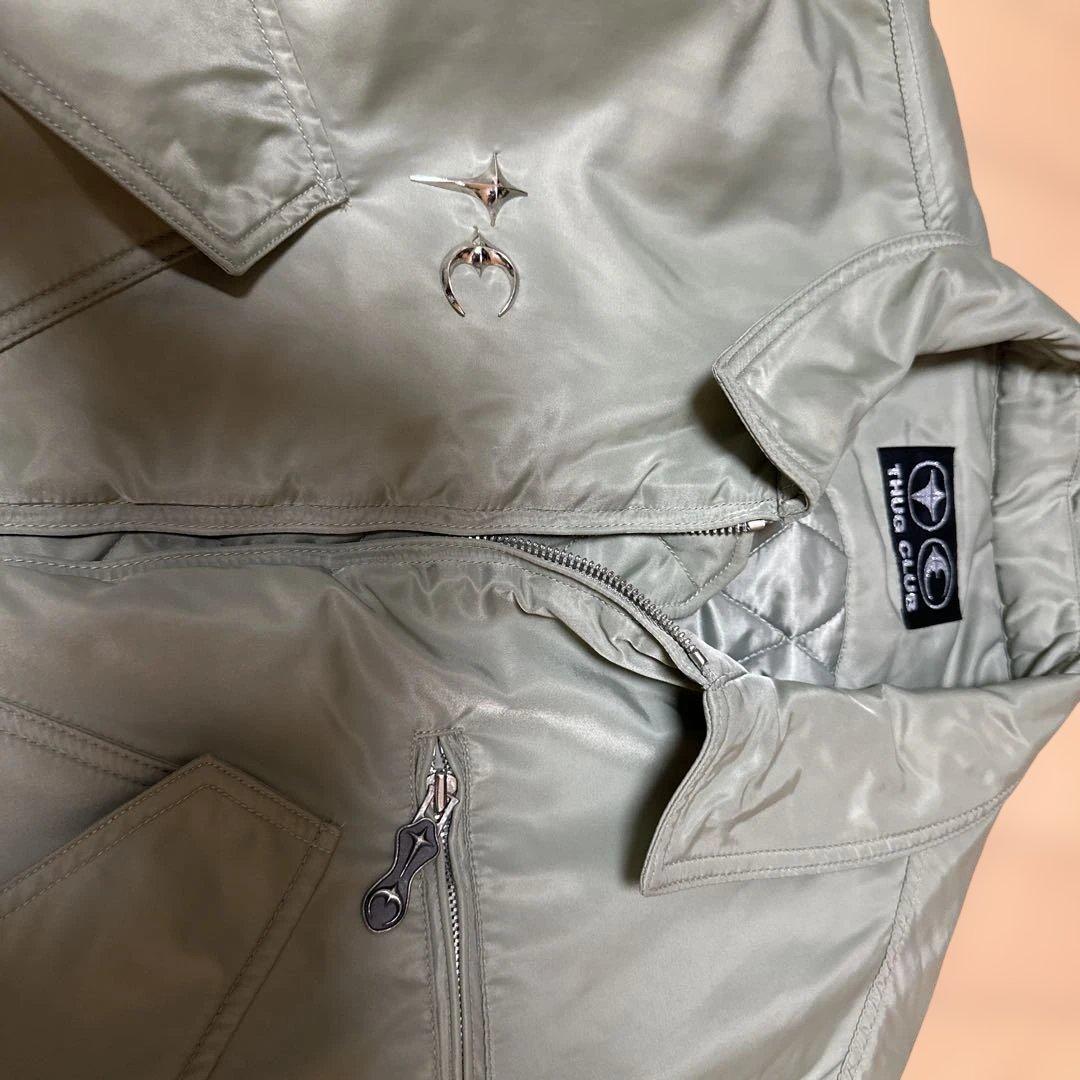 Thug club Ma-1 ジャケット - メルカリ