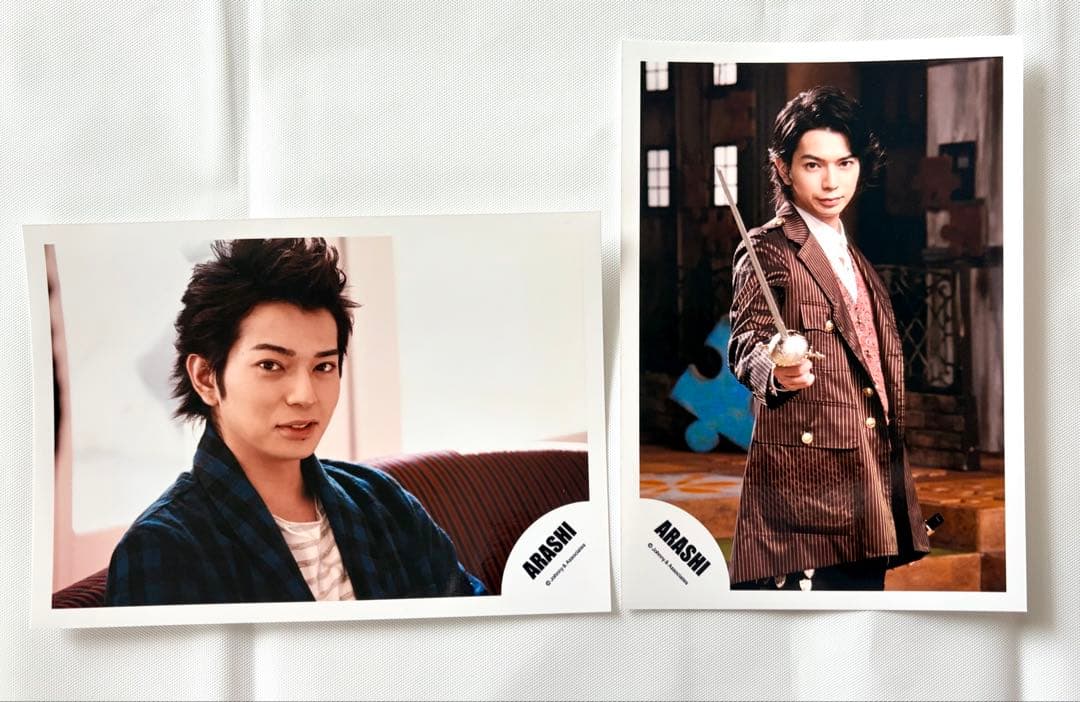 レア】松本潤 公式写真 2枚 まとめ売りグッズ ARASHI 嵐 写真 松潤