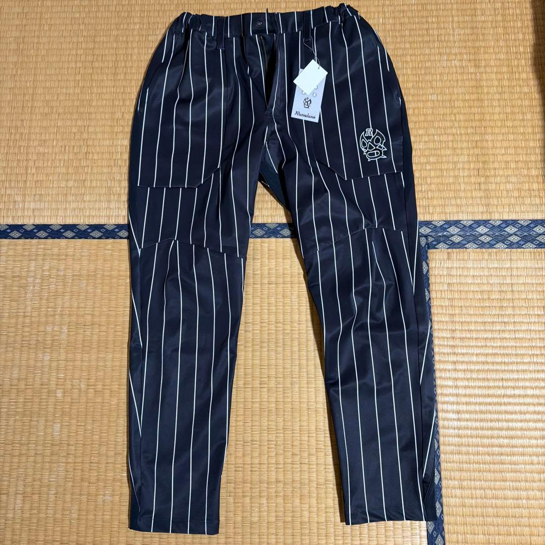 ラッセルノ　3Dパンツ RUSSELUNO - JERSEY PANTS / ロングパンツ (ブラック) | GOSSIP GOLF