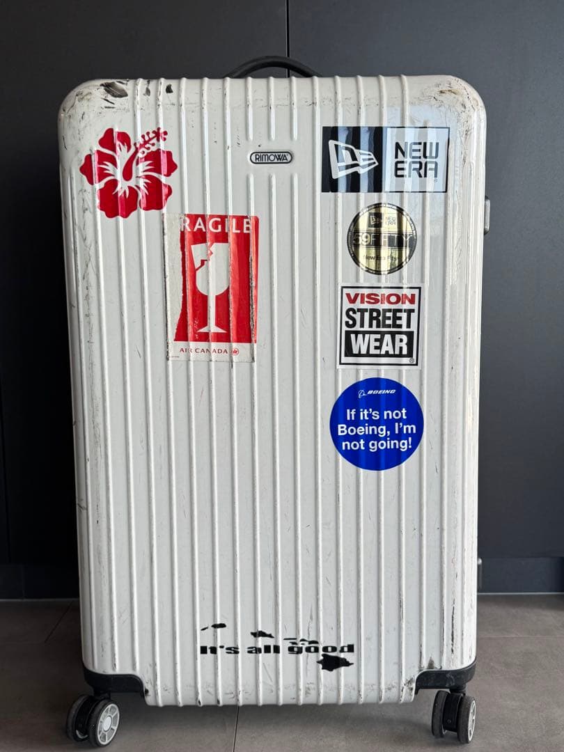 RIMOWA リモワ サルサエアー 4輪 ホワイト 84リッター 5-10泊] リモワ サルサエアー 80L キャララホワイト 4輪 RIMOWA SALSA