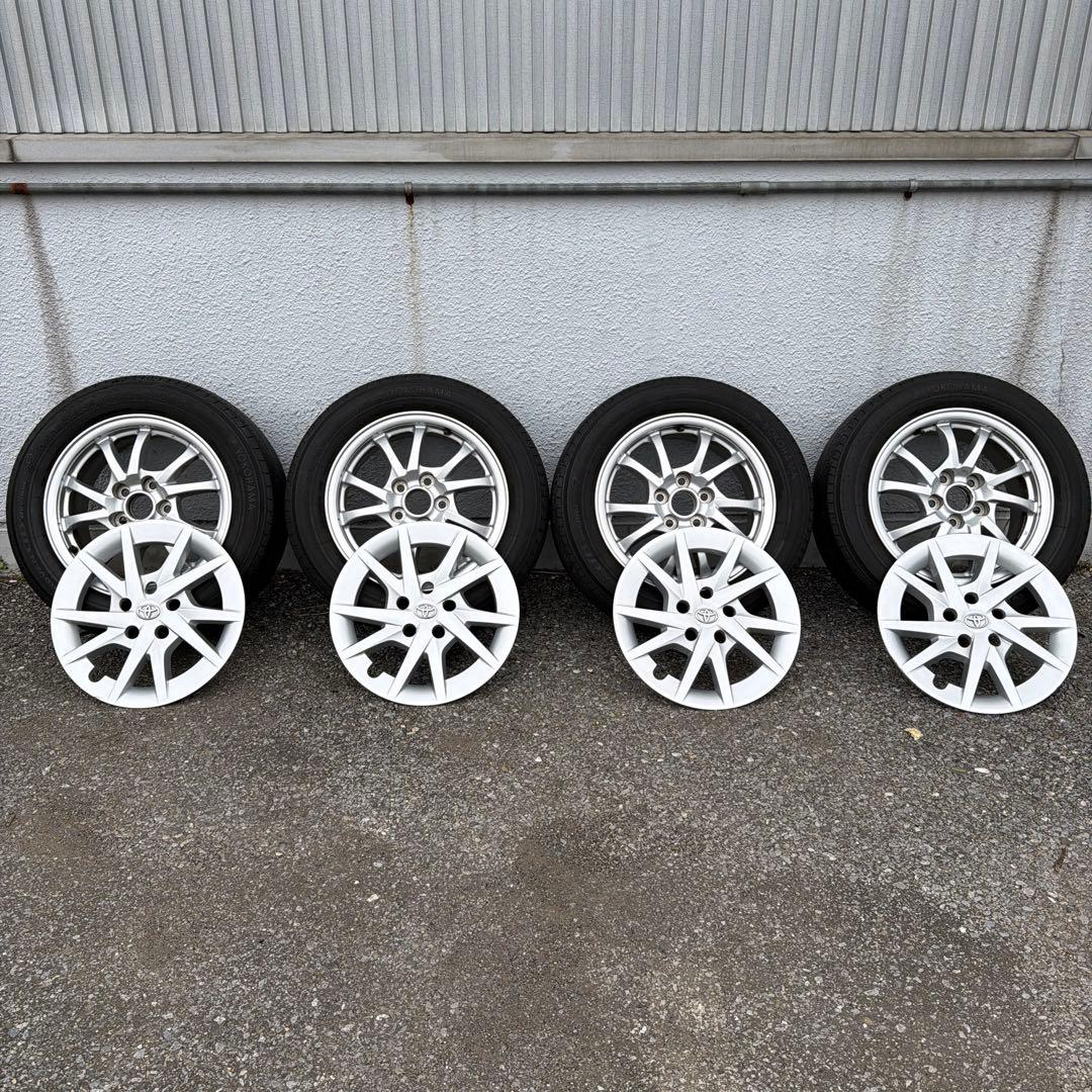 プリウスα純正アルミホイール、タイヤセット 205/60/16 - メルカリ