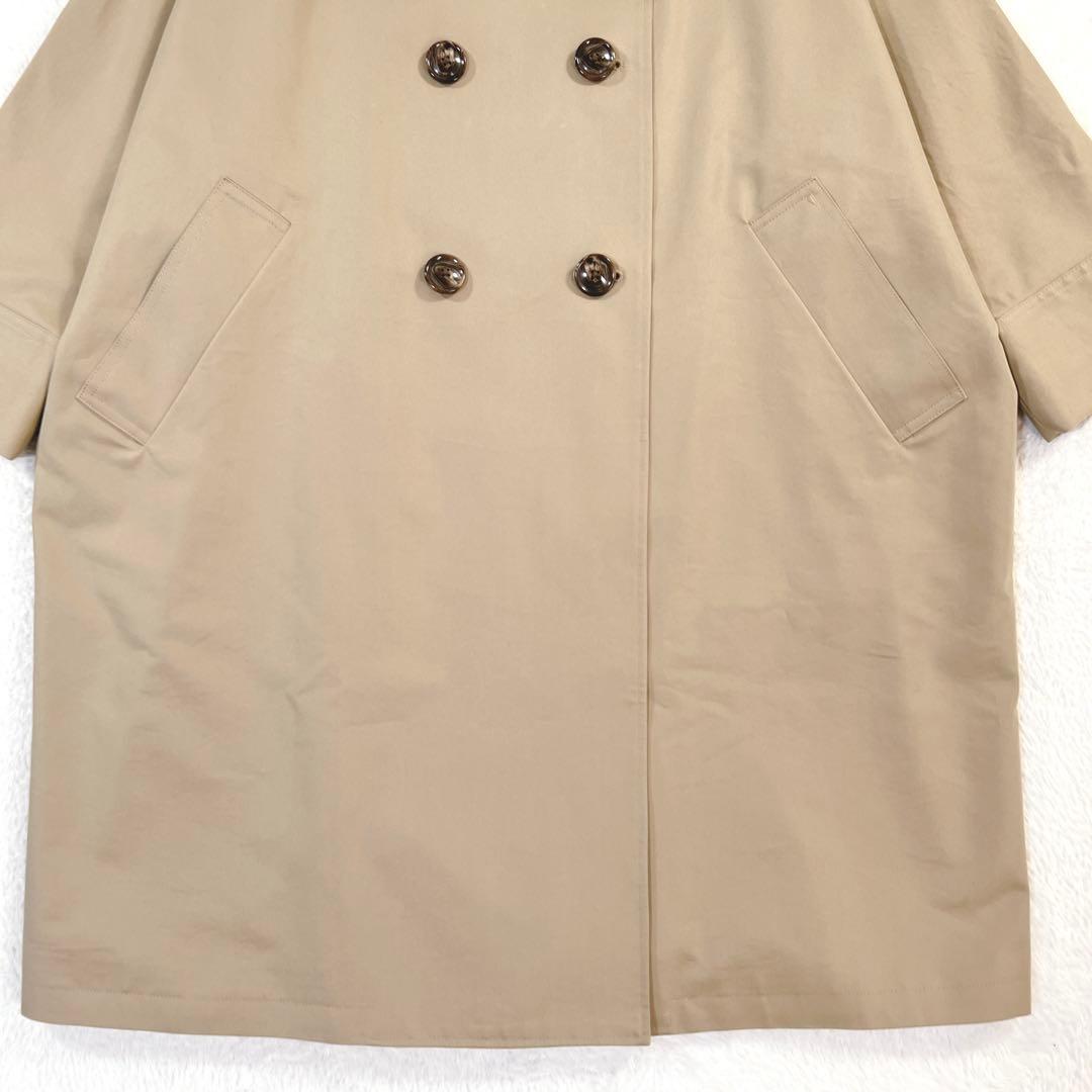 美品✨TICCA ティッカ トレンチコート テントコート ベージュ 24年製