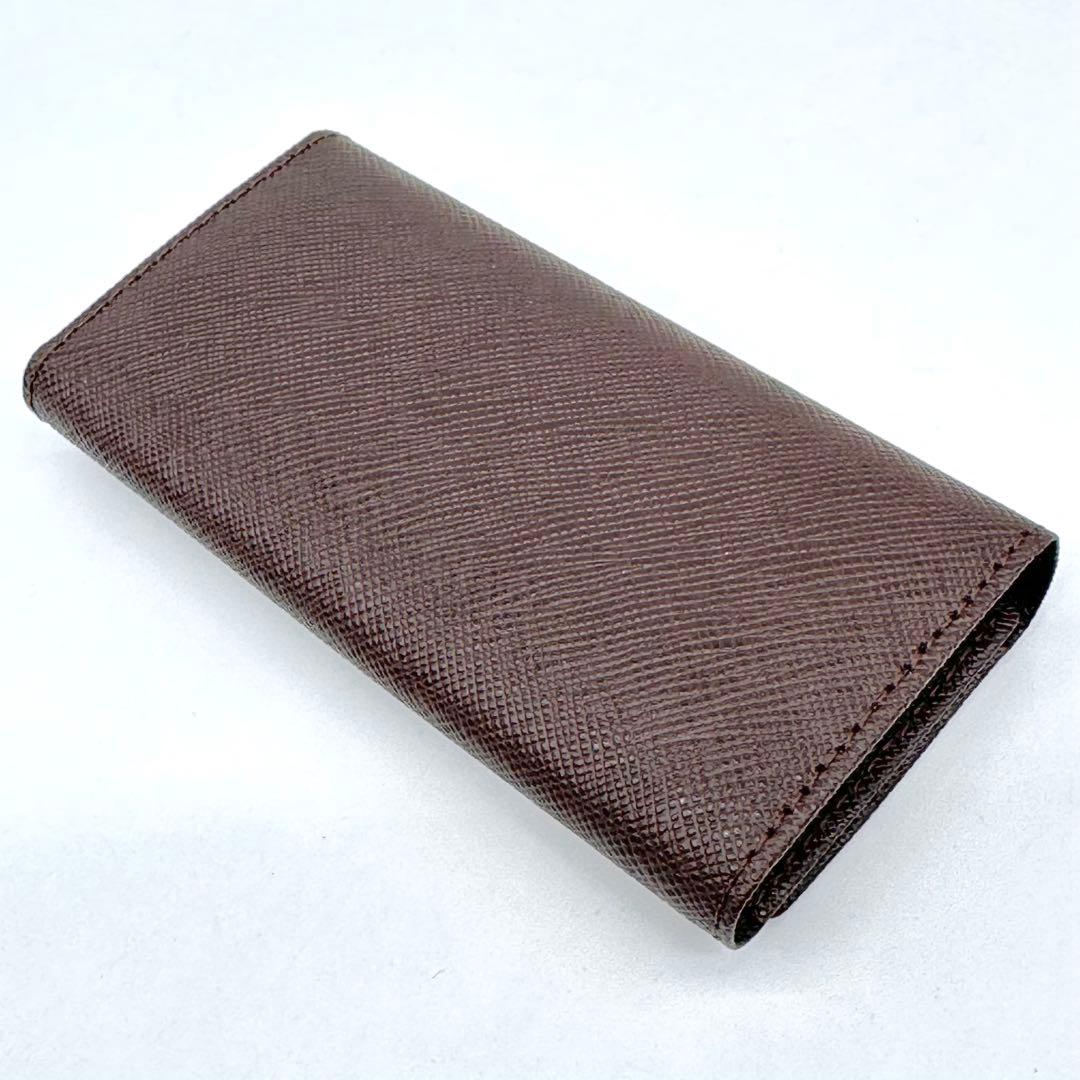 希少 未使用✨BURBERRY ノバチェック 4連キーケース レザー ブラウン