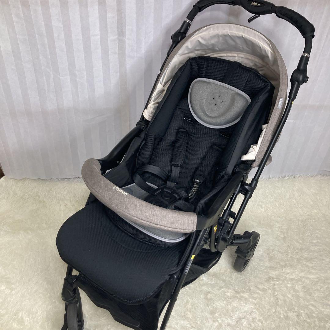 AGRIVERDEONLINE-Pigeon ランフィリノン RB2L A型ベビーカー グレージュ