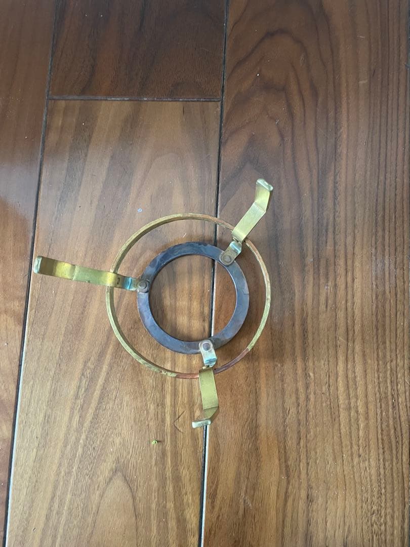 増子浩代 真鍮 三脚スタンド 茶道具 中国茶 アルコールランプ - メルカリ