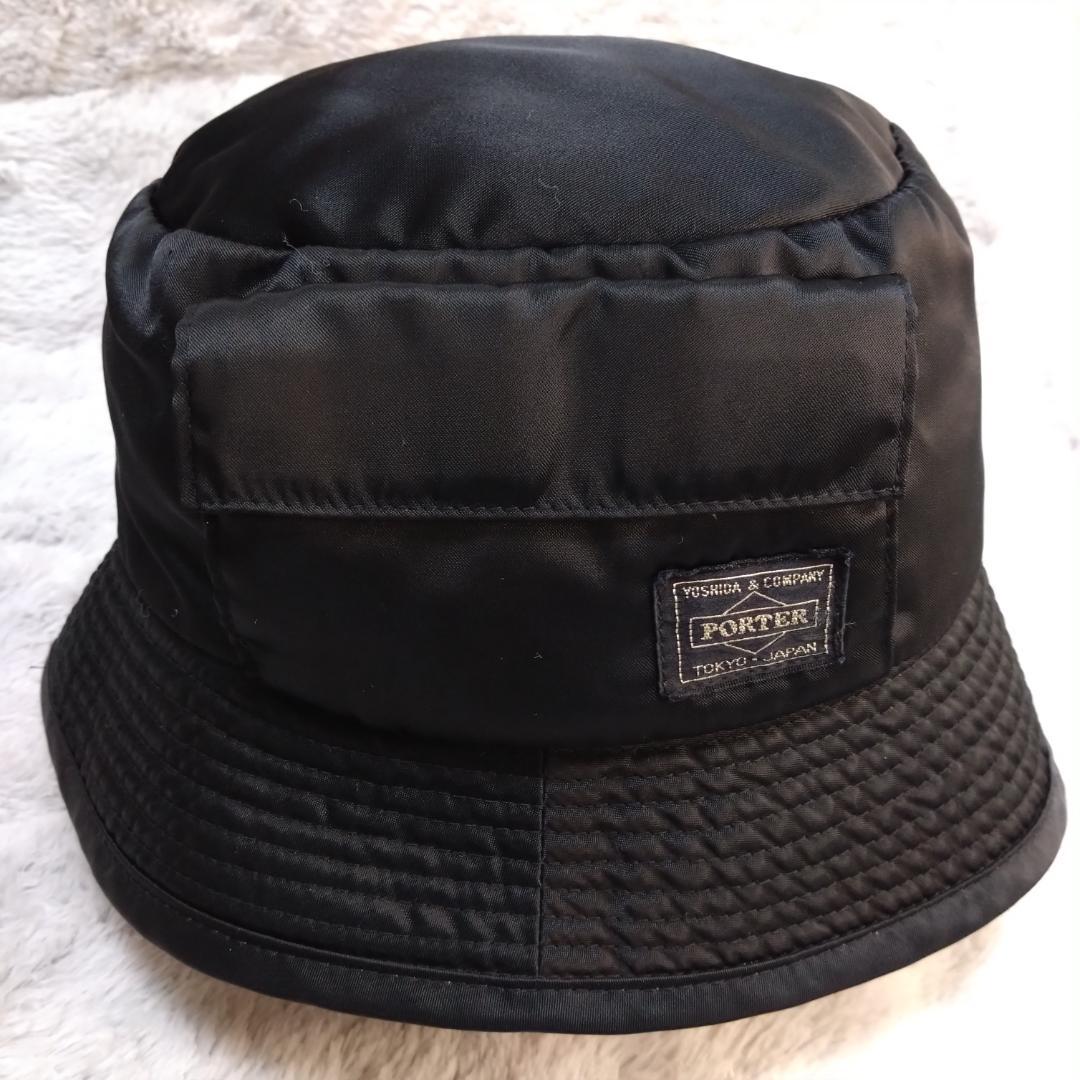 PORTER ポーター バケットハット、吉田カバン、BEAMS、タンカー、黒