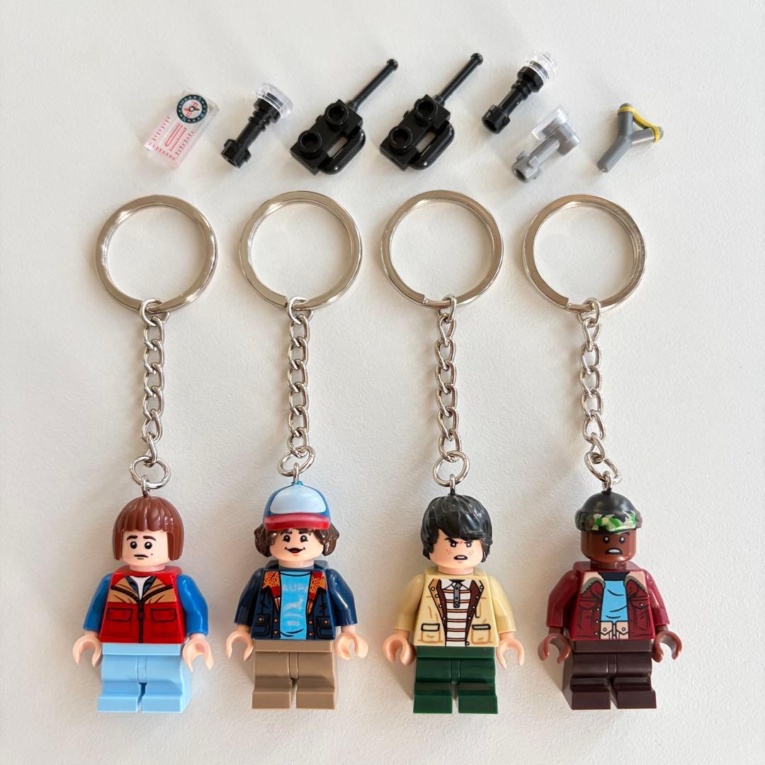 ストレンジャーシングス キーホルダー ダスティン ウィル マイク