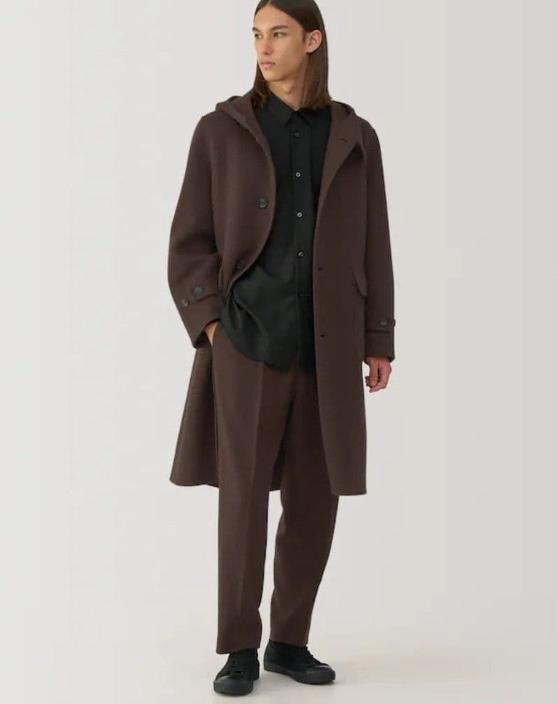 MUJI Labo無印良品 紳士 カシミヤ混ダッフルコート 新品タグ付 紳士 カシミヤ混ダッフルコート | 無印良品